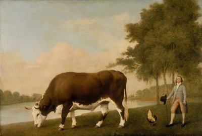 The Lincolnshire Ox by George Stubbs